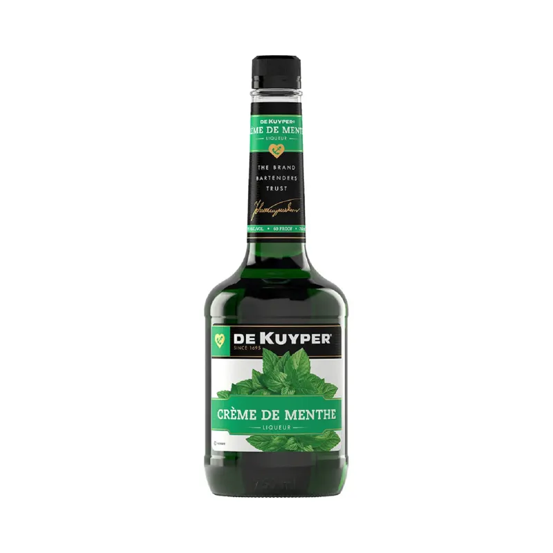 DeKuyper Creme De Menthe Green Liqueur view 1