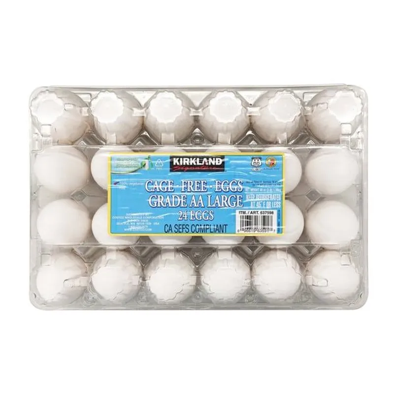 Kirkland Signature Cage-Free Large Eggs Carton view 1
