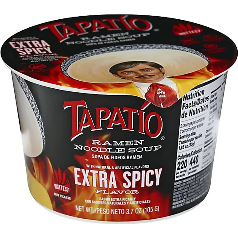 Tapatio Extra Spicy Ramen view 1