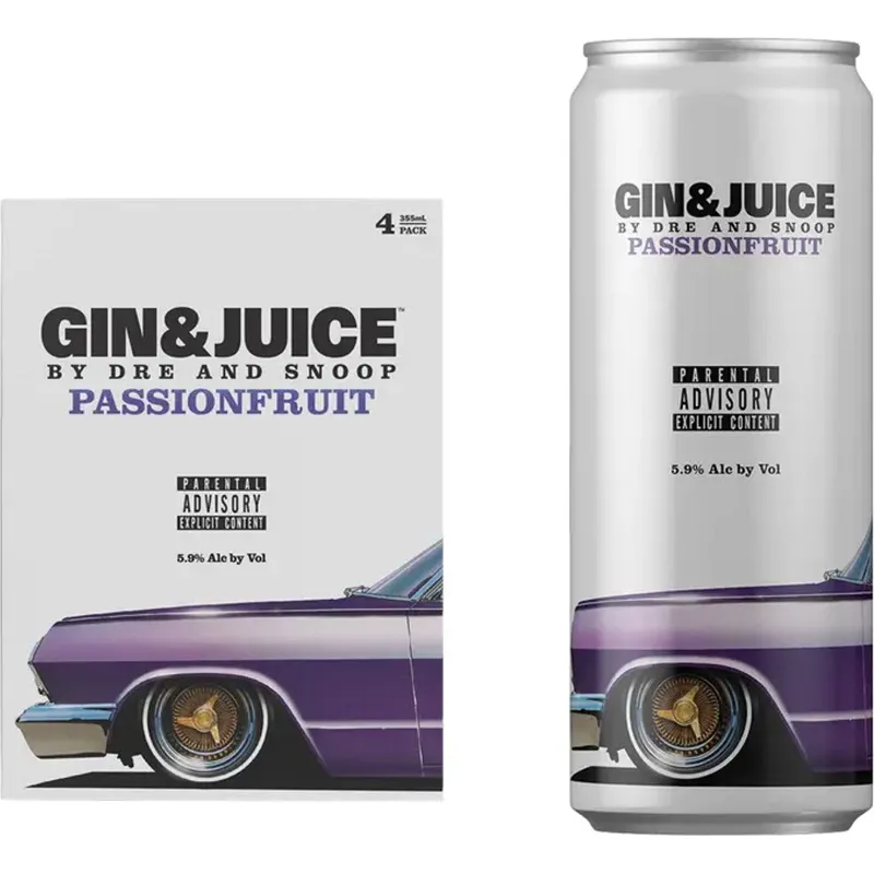 Gin & Juice Passionfruit By Dre Snoop view 1