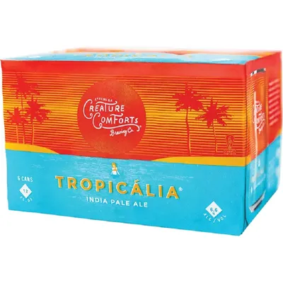 Creature Comforts Brewing Tropicalia IPA Beer - 6 Pack 12oz Cans