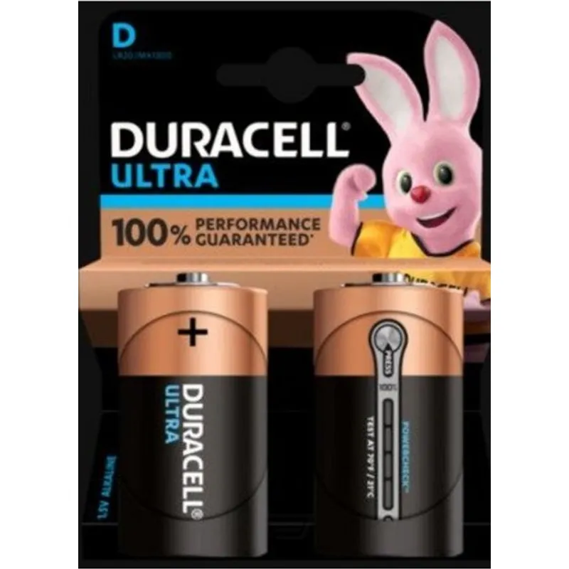 Duracell Batteries, Alkaline, D view 1