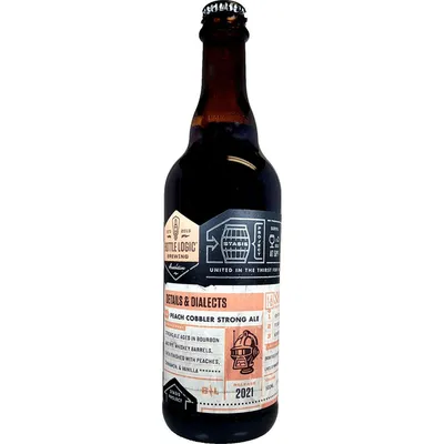Bottle Logic Brewing Co. Details & Dialects Peach Cobbler Strong Ale 500ml