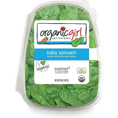 Organicgirl Baby Spinach 5 oz Box