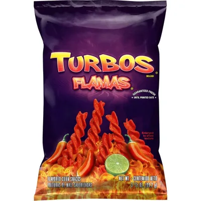 Frito-Lay Turbos Flamas Corn Snacks 3.5 oz Bag