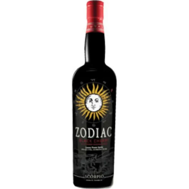 Zodiac Black Cherry Vodka view 1