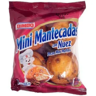 Bimbo Mini Mantecada Con Nuez Vanilla With Pecans
