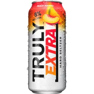 TRULY EXTRA Hard Seltzer Peach Mango