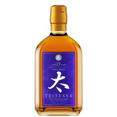 Teitessa Purple Edition 27 Year Old Single Grain Japanese Whisky 750ml