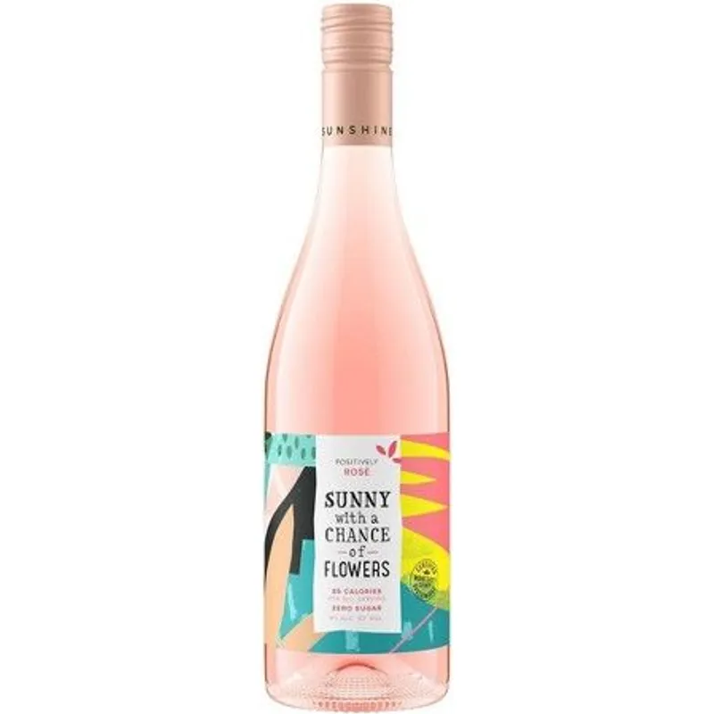 Sunny With A Chance Of Flowers Rosé Wine view 1