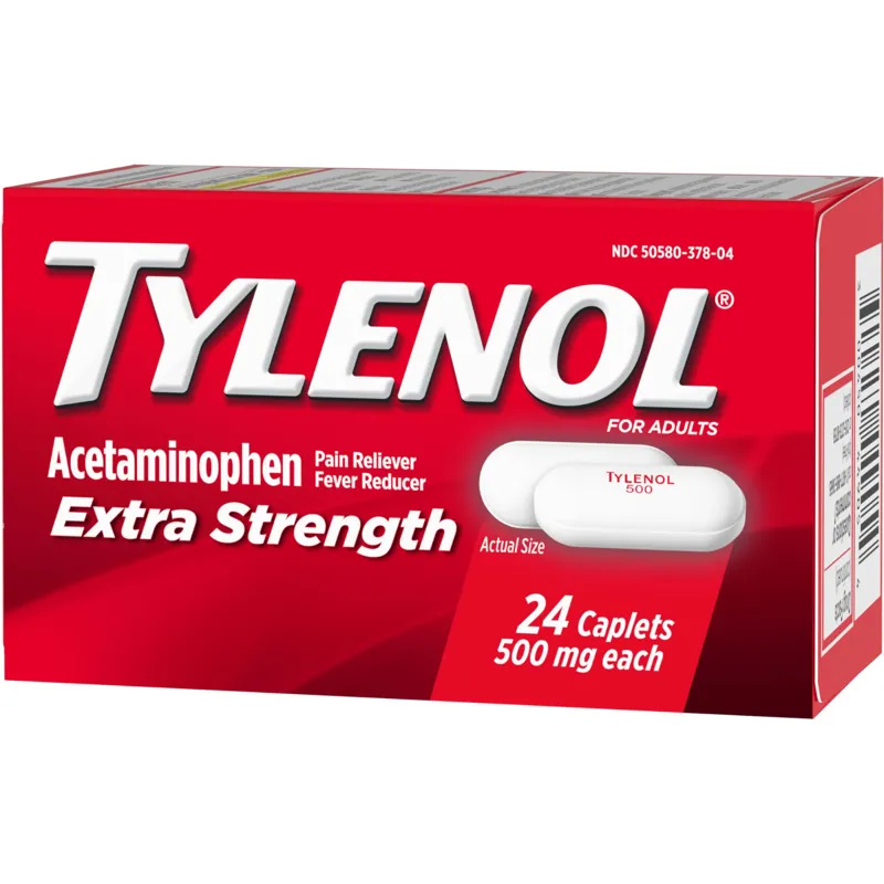 Tylenol Acetominophen Extra Strength view 1