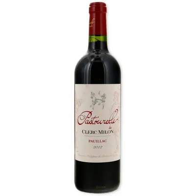 Chateau Clerc Milon Pastourelle de Clerc Milon 2012 Pauillac Red Blend 750mL