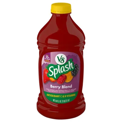 V8 Splash Berry Blend 64 oz Bottle