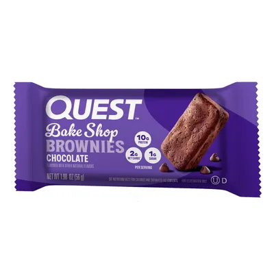 Quest Nutrition Chocolate Protein Brownie 1.98 oz Bag
