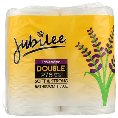 Jubilee Bathroom Tissue 4 Double Rolls