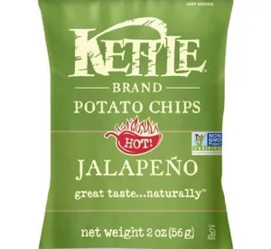 Kettle Brand  Potato Chips Jalapeno 2 oz Bag