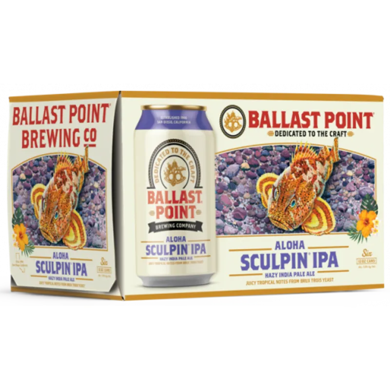 Ballast Point Aloha Sculpin IPA view 1