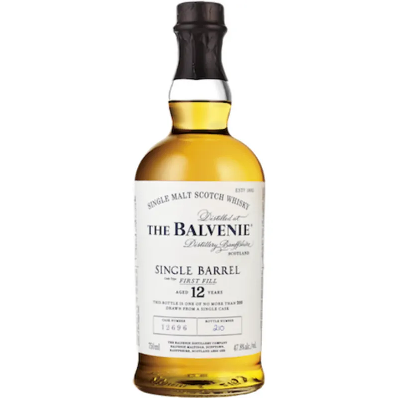 The Balvenie Single Barrel First Fill Single Malt Scotch Whisky 12 Year view 1