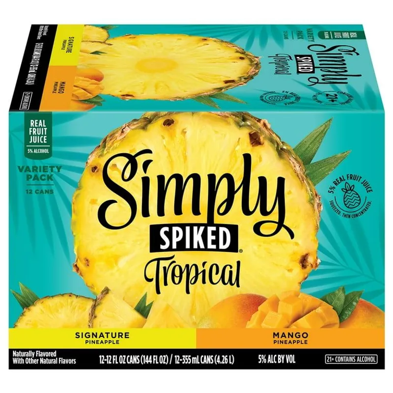 Simply Spiked Tropical Mango Pineapple view 1