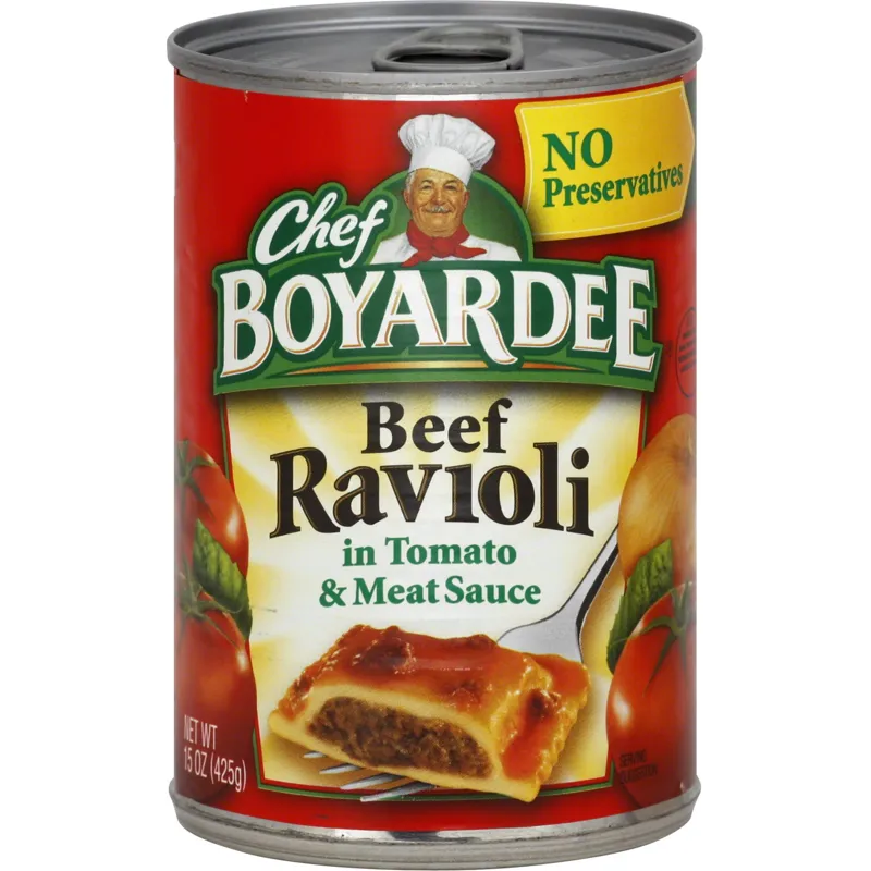 Chef Boyardee Beef Ravioli, Tomato & Meat Sauce view 1