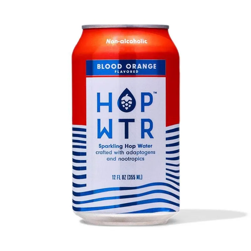 HOP WTR Blood Orange Sparkling Hop Water view 1