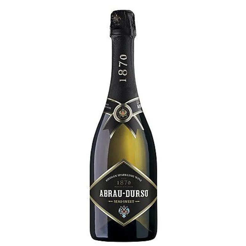 Abrau-Durso Semi-Sweet Russian Sparkling Wine view 1