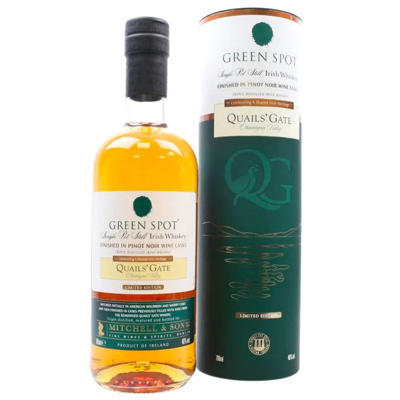 Green Spot Irish Whiskey Pinot Noir Cask view 1