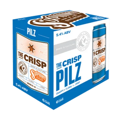 Sixpoint The Crisp, 6x 12oz bottles (5.4% ABV)