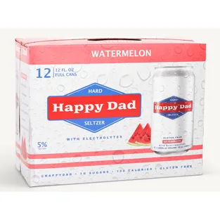 Happy Dad Hard Seltzer Watermelon