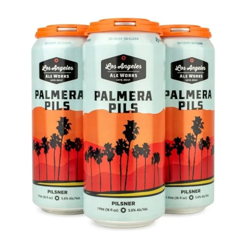 Los Angeles Ale Works Palmera Pils view 1