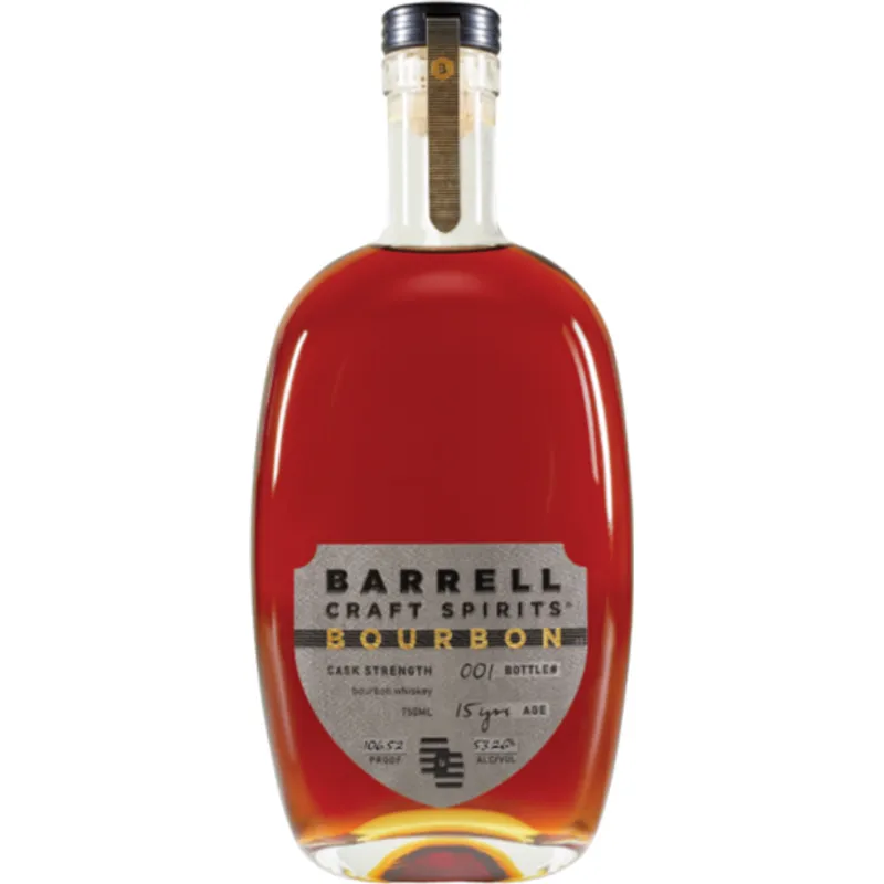 Barrell Bourbon Cask Strength Straight Bourbon Whiskey 15 Year view 1