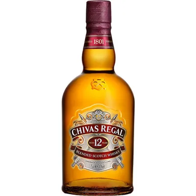 Chivas Regal Premium Blended Scotch Whisky 12 Year 375mL