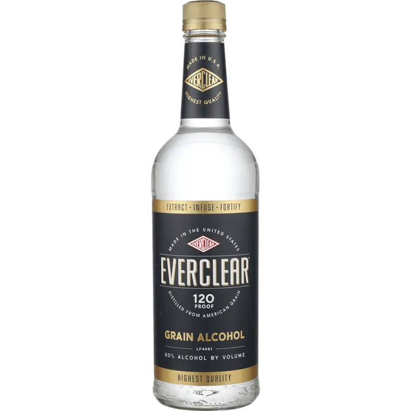 Everclear Grain Alcohol 120 view 1