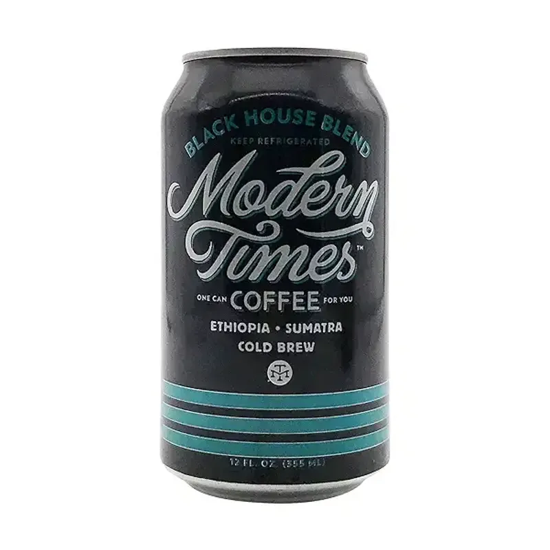 Modern Times Coffee Black House Blend Cold Brew view 1