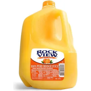 Rock View Orange Juice Plastic