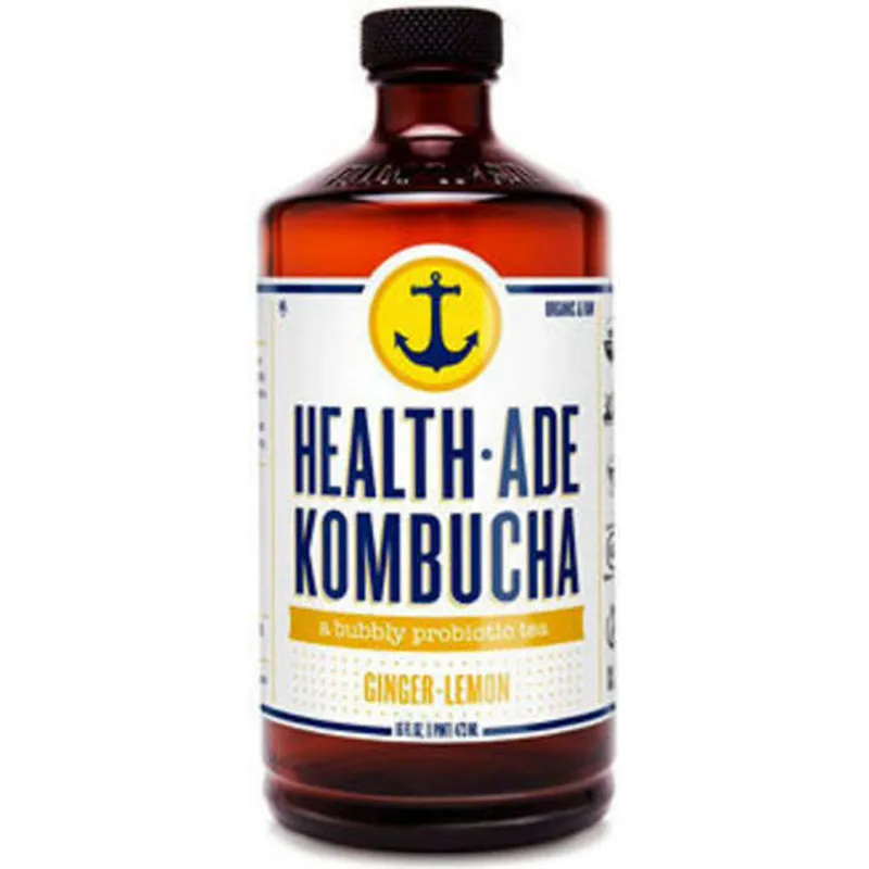 Health-Ade Kombucha Ginger Lemon view 1