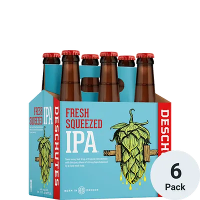 Deschutes Fresh Squeezed IPA 6 Pack 12oz Bottles