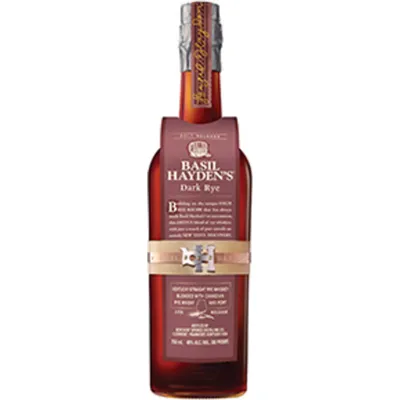 Basil Hayden's Dark Rye Kentucky Straight Rye Whiskey blended with Canadian Rye Whisky and Port 750mL