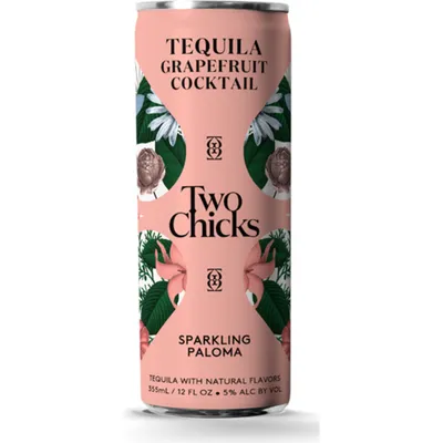 Two Chicks Sparkling Paloma 4x 12 oz cans