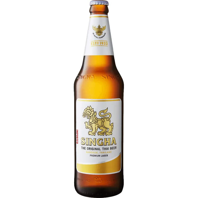 Singha Thai Lager Beer view 1
