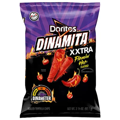 Doritos Dinamita XXTRA Flamin' Hot 3.25 oz Bag