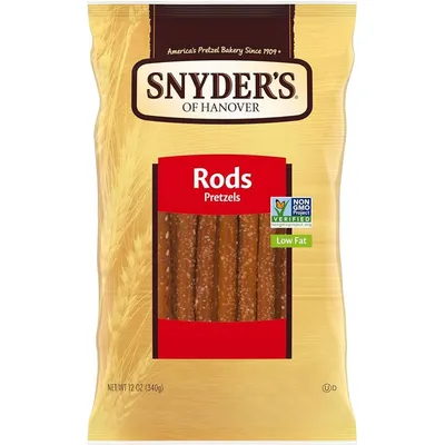 Snyder's of Hanover Pretzel Rods 12 oz Bag