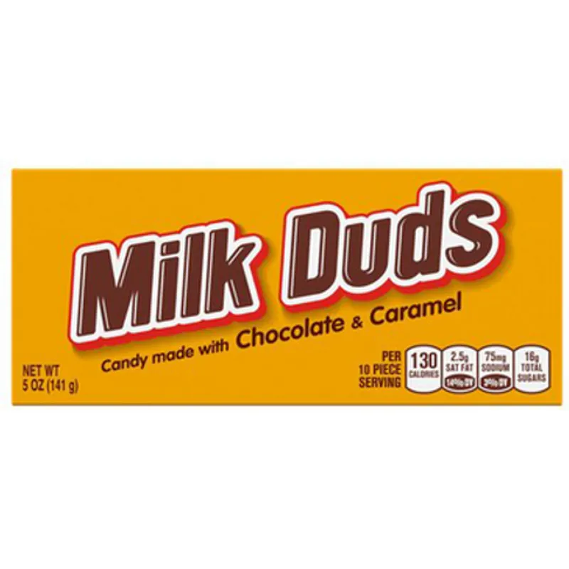 Milk Duds Chocolate Covered Caramels Box view 1