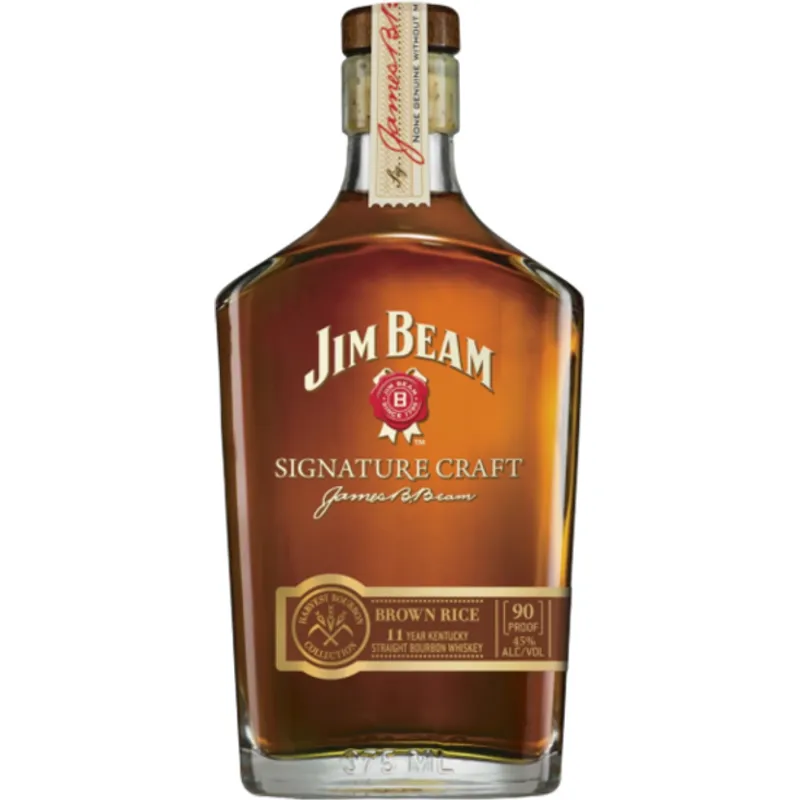 Jim Beam Signature Craft Brown Rice Straight Bourbon Whiskey 11 Year view 1