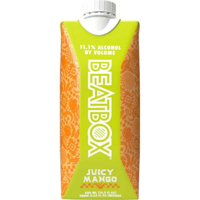 BeatBox Beverages Juicy Mango Carton view 1
