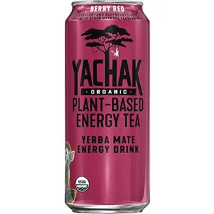 Yachak Organic Yerba Mate Berry Red Energy Drink