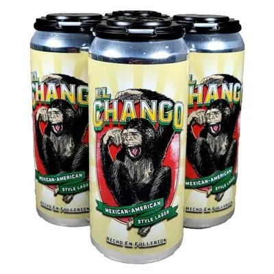 Bootlegger's Brewing Co. El Chango Mexican Lager 4-pack 16 oz cans
