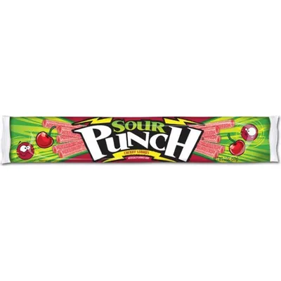 Sour Punch Straws Cherry Flavor 2oz Count