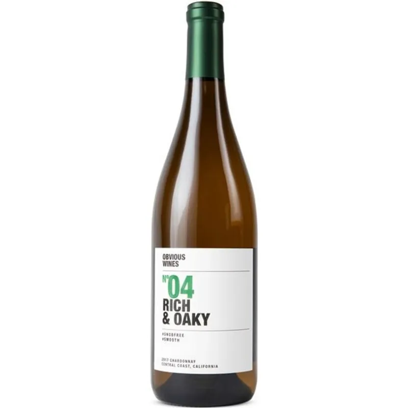 Obvious Wines No 04 Rich & Oaky Chardonnay view 1