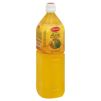 Visvita Aloe Vera Drink Mango 16.9 oz Bottle
